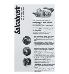 img 2 attached to Enhanced Oral Care with the Sulcabrush Handle - Pack of 3
