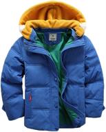 valentina winter thicken quilted outdoor boys' clothing at jackets & coats logo