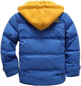 img 3 attached to Valentina Winter Thicken Quilted Outdoor Boys' Clothing at Jackets & Coats