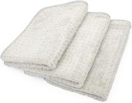 🔍 the rag company platinum pluffle microfiber detailing towels - professional korean 70/30 blend, plush waffle weave, 480gsm, 16in x 24in, ice grey (3-pack) - top-quality towels for superior detailing логотип