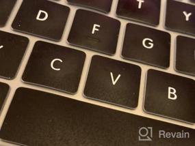 img 7 attached to Силиконовый чехол для клавиатуры MOSISO: защитный чехол для MacBook Pro 13" и MacBook 12" - розовый кварц