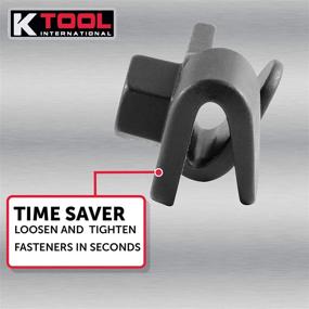 img 1 attached to KTI Universal Wrench Extender Adaptor; 1/2 Inch Drive, Heat Treated Drop Forged Body, Extendable for Enhanced Leverage on Tough Nuts and Bolts; KTI49403