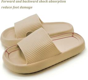 img 2 attached to Versatile Shower Shoes and Slippers for Men and Women - Ultimate Bathroom Footwear