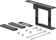 curt 58001 easy-mount trailer wiring connector mounting bracket for 2-inch receiver - securely attach 4 or 5-way flat connectors логотип