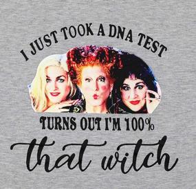 img 3 attached to Hocus Pocus Sanderson Sisters Women'S Funny Halloween T-Shirt - Short Sleeve Graphic Tee With Classic Movie Theme