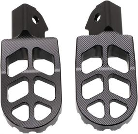 img 2 attached to 🏍️ JFG RACING Black CNC Dirt Bike Foot Pegs for 65-1290 SX SXF EXC EXCF XC XCF XCW ENDURO ADVENTURE FREERIDE SUPER MOTO OFF ROAD - Improved SEO