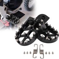 🏍️ jfg racing black cnc dirt bike foot pegs for 65-1290 sx sxf exc excf xc xcf xcw enduro adventure freeride super moto off road - improved seo логотип