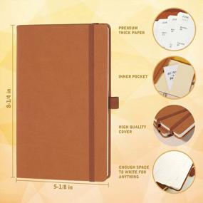img 2 attached to 2023 Planner - Weekly & Monthly Planner 2023 With Faux Leather Cover For School, Office, And Home - Jan 2023 To Dec 2023, 5.12”X 8.25, Note Pages, Pen Loop, Back Pocket, Perfect Organizer