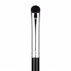 img 4 attached to Curved Smudge Eyeshadow Makeup Brush, EIGSHOW Round Top Kabuki Synthetic Bristles, Smudge Eye Shadow Perfect For Smokey Eye/Cat Eye(Curved Smudge Eyeshadow Brush)