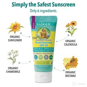 img 3 attached to 👶 SPF Baby Sunscreen Cream Skin Care by Badger