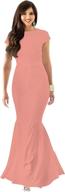 👗 stylish koh evening cocktail bridesmaids fishtail dresses for women's clothing logo