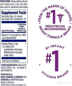 img 2 attached to 👶 Enfamil Dual Probiotics & Vitamin D for Breastfed Infants, 8.7mL