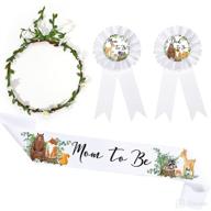 pieces woodland shower corsage maternity logo