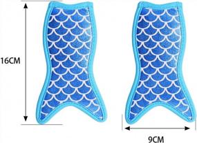 img 4 attached to Держатели для мороженого Mermaid - 15 упаковок неопреновых рукавов для морозильной камеры, пакетов для мороженого и мороженого с антифризными свойствами