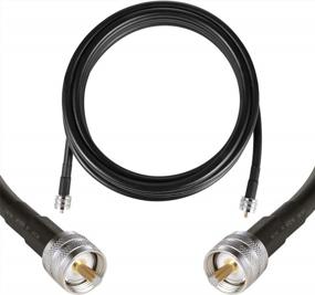img 4 attached to Upgrade Your Radio Connections With GEMEK 15Ft Low-Loss Coax Extension Cable For CB, Ham, And Short Wave Radios