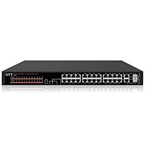 img 4 attached to UTT S1242P 24-Port PoE Unmanaged Switch With 2 Gigabit Uplinks - 260W 802.3Af/At For IP Cameras & Access Points