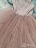 img 1 attached to 👗 Adorable LYXIOF Baby Girls Tutu Dress: Long Sleeve/Sleeveless Princess Tulle Sundress review by Andrea Lopez