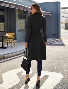 img 2 attached to 🧥 Zeagoo Women's Single-Breasted Double Coat for Women's Clothing, Jackets & Vests