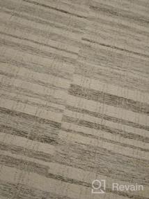 img 7 attached to Transitional Ivory And Denim Area Rug: Chris Loves Julia X Loloi CHR-01 Collection, 7'9"X9'9
