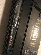 img 1 attached to Thin Flat Iron For All Hair Types With Dual Voltage, Professional Hair Straightener Titanium Flat Iron For Hair: Hair Straightening And Curling Iron 2 In 1 With 1 Inch Plates, Black review by Patrick Mccall