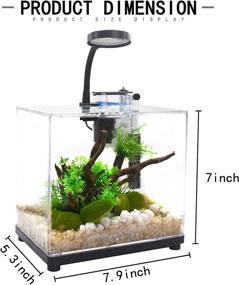 img 2 attached to Artificial Plastic Aquarium Lighting Accessories Fish & Aquatic Pets