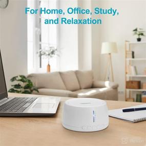 img 2 attached to RANCOVY Portable Sleep Therapy White Noise Machine with Timer - 🔊 30 Unique Natural Soothing Sounds for Travel, Office, Home, Baby, Kids, and Adults