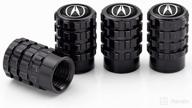 🚗 acura mdx ilx tlx rlx rdx logo car wheel tire valve stem caps - stylish decoration accessories (4 pieces) логотип