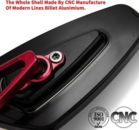 img 3 attached to CNC Aluminum Alloy Motorcycle Mirrors Motorcycle & Powersports at Parts