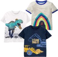 frogwill toddler dinosaur sleeve t shirt boys' clothing : tops, tees & shirts logo