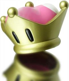 img 2 attached to Принцесса Персик Корона и Bowsette Super Crown Prop Аксессуары для поклонников Супер Марио - улучшите свой косплей!