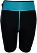 bslingerie women's reversible workout shorts - slim thighs & train with style! logo