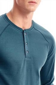 img 1 attached to 👕 Heather Slate Men's Clothing: Discover Stylish Sleeve Henley Shirts