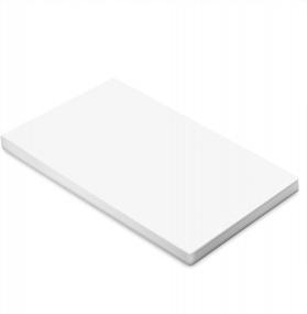 img 4 attached to KTRIO Laminating Sheets Laminating Pouches, Hold 11 X 17 Inch Sheet 50 Pack, 5 Mil Clear Thermal Laminating Pouches 11.5 X 17.5 Inch Lamination Sheet Paper For Laminator, Round Corner