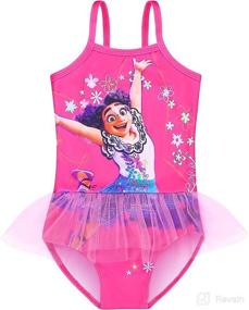 img 4 attached to Byriady Shoulder Princess Swimsuits Monokini Apparel & Accessories Baby Boys