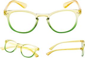 img 3 attached to 👓 5-Pack Fashion Readers for Women - Reading Glasses Set in Vibrant Colors