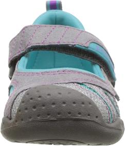 img 3 attached to Pediped Girls Minnie Toddler Little Girls' Shoes - Flats: Comfortable and Stylish Footwear for Girls