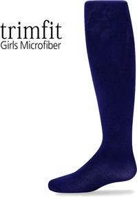 img 2 attached to 3 Pack Girls Microfiber Tights Navy