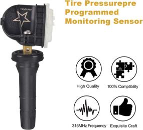 img 3 attached to 🔧 315MHz TPMS Sensor 13598771 - Replacement for Buick Cadillac Chevy GMC - Replaces 13586335 20923680 - Tire Pressure Monitoring System Sensor