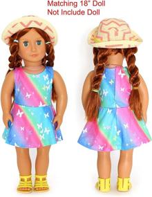 img 1 attached to JESKIDS Dolls Matching Sleeve Outfits: Stylish Apparel for Girls