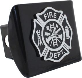 img 1 attached to Support Firefighters METAL Emblem Chrome