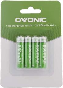 img 4 attached to Ovonic AAA High-Capacity Rechargeable Batteries 4 Pack Pre-Charged - SEO Optimized Product Name