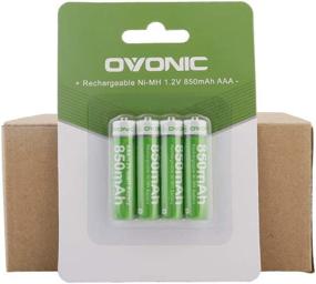 img 1 attached to Ovonic AAA High-Capacity Rechargeable Batteries 4 Pack Pre-Charged - SEO Optimized Product Name