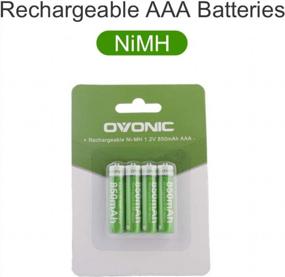 img 2 attached to Ovonic AAA High-Capacity Rechargeable Batteries 4 Pack Pre-Charged - SEO Optimized Product Name
