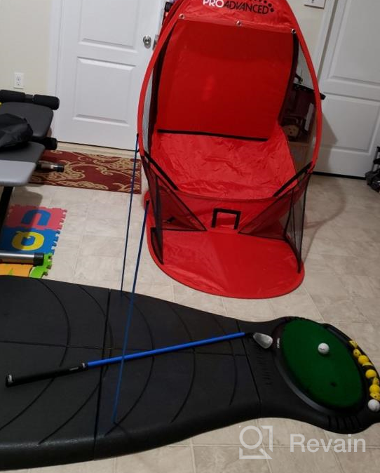 img 1 attached to Indoor Golf Net With Automatic Ball-Return System | Pro Quality Gear review by Jeff Clites