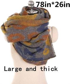 img 1 attached to Pashmina Camoflauge Blanket Outdoor Handmade Women's Accessories and Scarves & Wraps