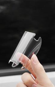 img 3 attached to 🚘 Yungu 8PCS Transparent Car Door Handle Protective Films - Side Sticker Scratches Protector for Infiniti (cmt-05)