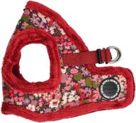 🐶 puppia gianni dog harness in wine - size m logo