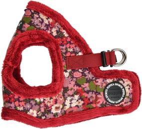 img 4 attached to 🐶 Puppia Gianni Dog Harness in Wine - Size M