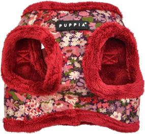 img 2 attached to 🐶 Puppia Gianni Dog Harness in Wine - Size M