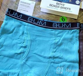 img 4 attached to Нижнее белье "BUM Equipment": модные полоски для одежды мальчиков.